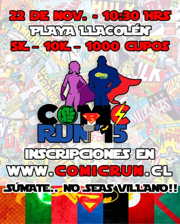Comic Run 2015 | Corre.cl